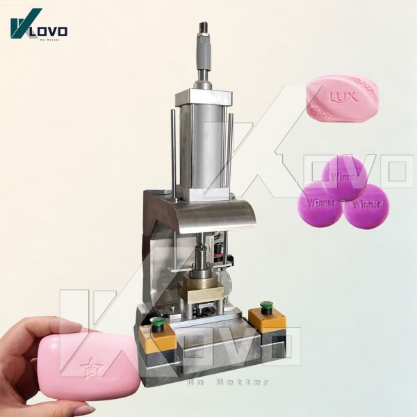 Automatic Pneumatic Soap Stamp Machine Hydraulic Press For Bath Toilet Soap