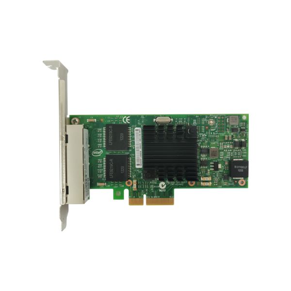 Carte réseau Gigabit 4 ports HZ1I350T4 avec chipset Intel I350 pour applications serveur