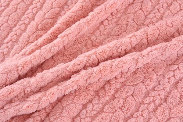 New Arrive Soft 100 Polyester Double-sided Jacquard Cotton Fleece Fabric for Casual Shoes Men Womens Clothing