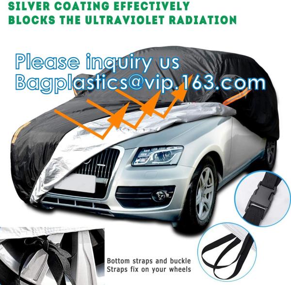 Folding Body Outdoor Full Car Cover, Car Cover Sedan, UV Protection Sedan Covers, Automobiles Exterior Cover