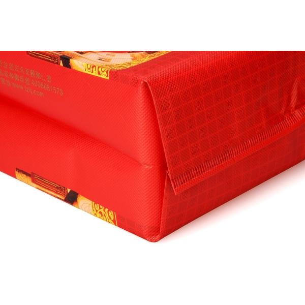 Factory Best selling CMYK printed waterproof glossy laminated non woven bag