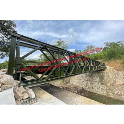 Ponte de Bailey militar modular pré-fabricada para a montagem fácil do governo
