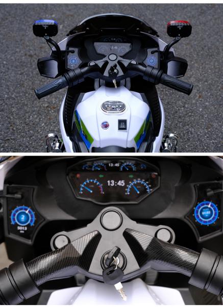2022 Triciclo Elétrico 12v Motocicleta Elétrica Joguete de Crianças Carro Ciclismo Bicicleta para Crianças