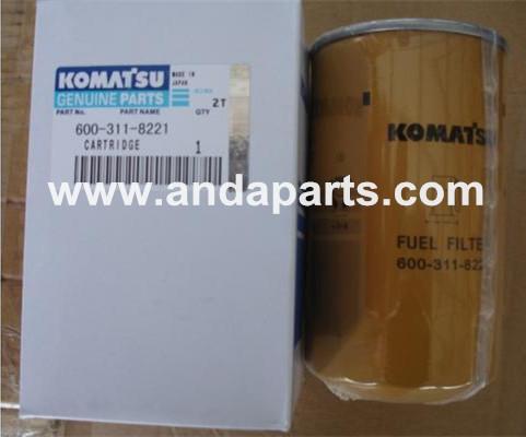 GOOD QUALITY FUEL FILTER 600-311-8221 FOR KOMATSU