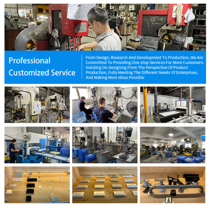 Custom Square Round Aluminum Copper Heatsink CNC Machining Heat Sink Extrusion