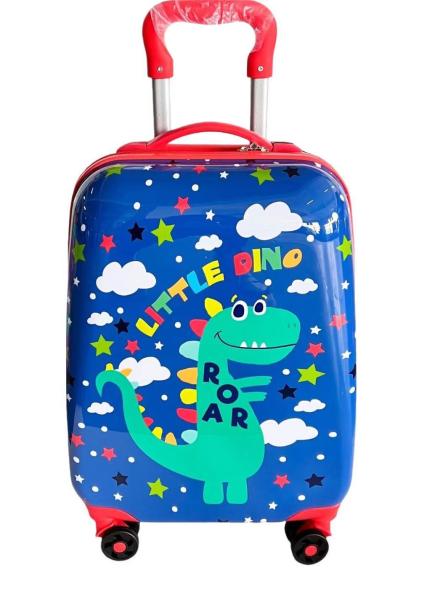 4 Wheeled Childrens Rolling Suitcase Multi Printed Customization Classic