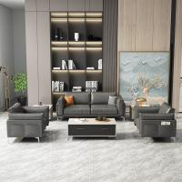 OEM material moderno confortável moderno de Sofa For Office Reception Fabric