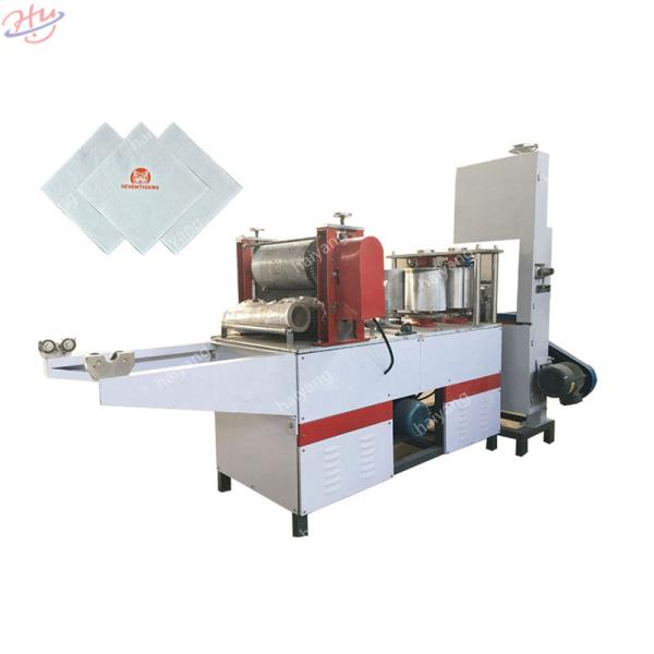 5.5KW 600 Pieces/Min Napkin Paper Making Machine