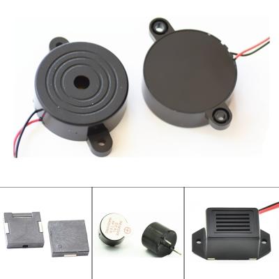 100dB 105dB Diameter 42mm Wire Active Car alarm Buzzer , continuant tone pluse tone buzzer