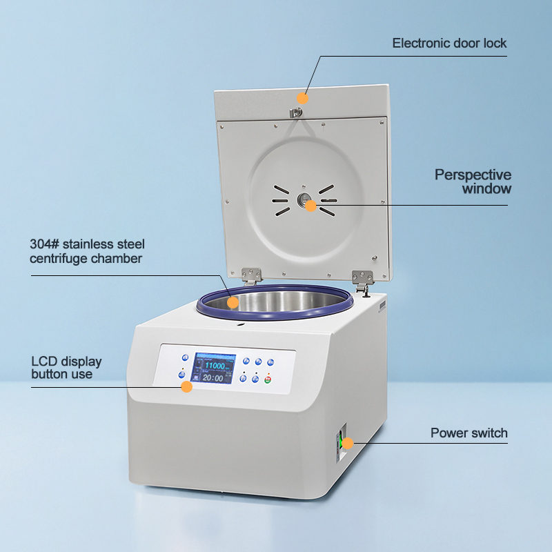 Benchtop Refrigerated Centrifuge CenLee18C for Separation of Platelets, Plasma,Fibrin,Cell Culture,Blood Sample,Lab,Clinical Use