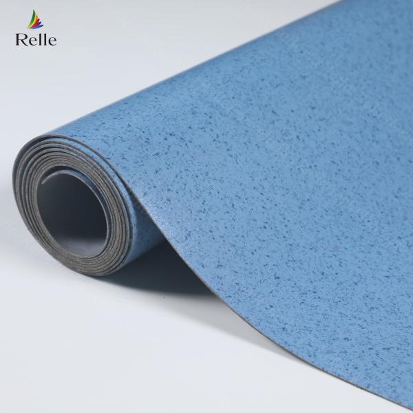 Dry Back Heterogeneous Flooring 1.8mm-3.0mm Heterogeneous Sheet Vinyl