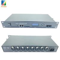 Controlador Artnet XLR de 8 puertos para DMX/SPI DJ Stage Light con 8 unidades y compatibilidad con oscurecedores MADRIXS