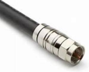 0-3 GHz Frequency Range High Voltage Coaxial Cable with XLPE Insulation and PVC