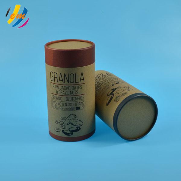 Biodegradable SGS Paperboard Tube Packaging For Food