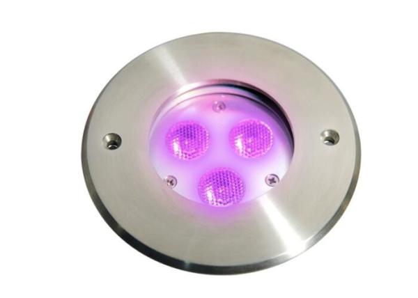 Underwater Swimming Pool Lights 9W 4 Inch , High Power Recessed Underwater Light