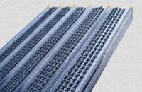 Fil en acier galvanisé plongé chaud Mesh Flat Rib Metal Lath de stuc de coffrage 0.45m