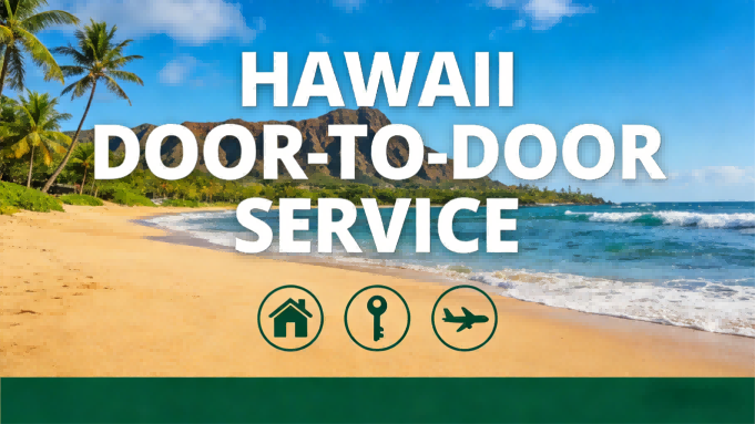 Reliable Fast Hawaii Delivery Service Door To Door Secure 24 / 7 Tracking And Insured