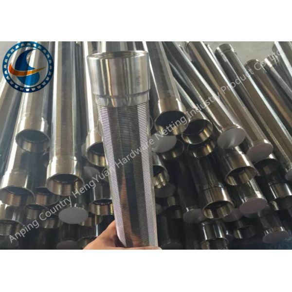 Robust Threaded Wedge Wire Mesh Anti Aging For Water Well Filter