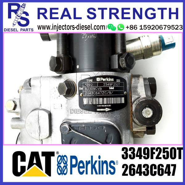 Bomba diesel 2643C647 3349F250T 3349F251T da injeção de 4 cilindros para Perkins 1004TG2 GENSET T2326
