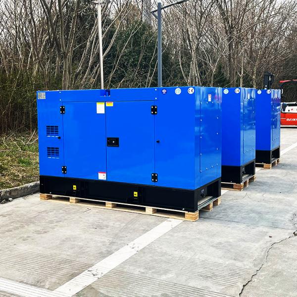 Industrial Diesel Generator Set Rated Voltage 230/400V Diesel Powered Generator Portable Silent Generator