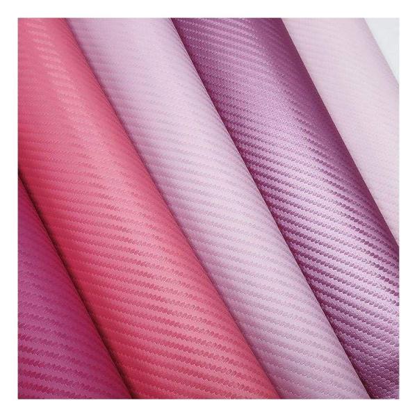 1.0mm Thick Carbon Fiber PU Synthetic Leather for Bags Wallets Belts Car Boutiques Faux Leather Material