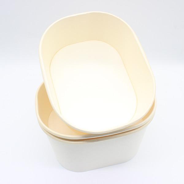 Eco Paper Take Out Containers Bowls Customization For Safe Healthy Food Packaging