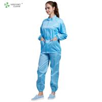 Uniforme antistatique et costume de travailleur de cleanroom d'ESD non pelucheux et antipoussière