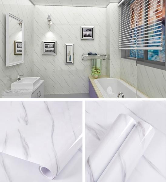 Peel et stick papier peint à motifs géométriques pour la décoration d'hôtel