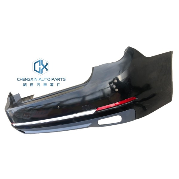 Classic High Quality 7 Series F01 F02 F04 LCI Rear Bumper Surrounded Guard Bar Lower Lip Dual Exhaust Spoiler for BMW