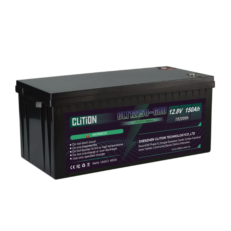 12V 150Ah Lithium Battery Pack Deep Cycle Off-Grid Solar Home Use