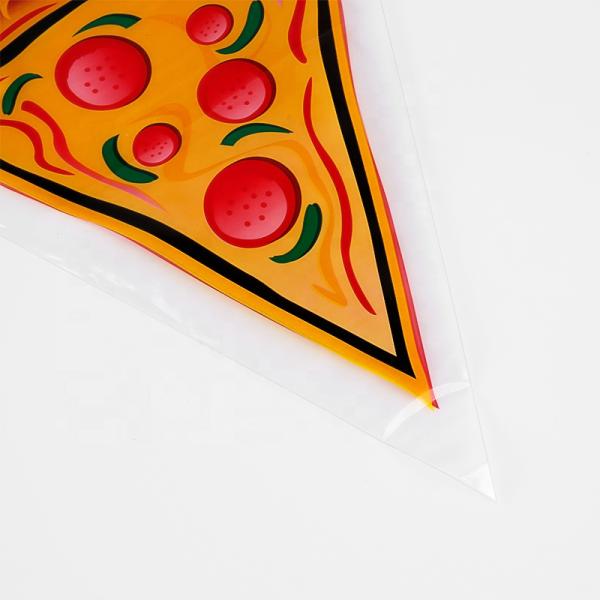 Легко переносимая сумка для пиццы, перезамыкаемая пластиковая сумка прозрачная упаковка пищевого качества