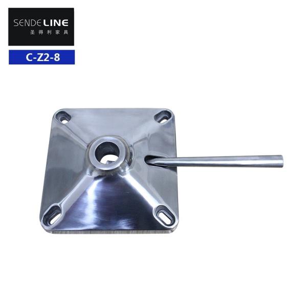 Mecanismo de silla de oficina sin soporte lumbar