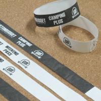 Fabricante Pulseiras de papel VIP personalizadas Impermeáveis Numeração sequencial Tyvek Pulseiras de papel Para evento de festival