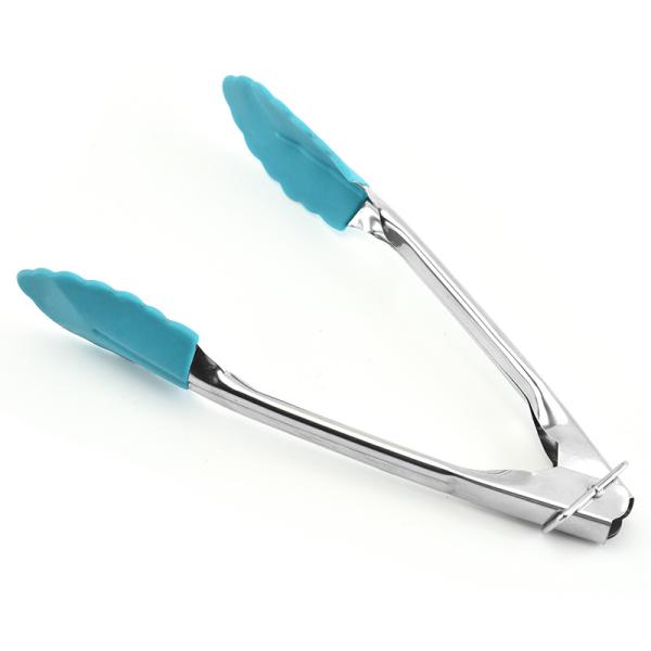 LFGB Stainless Steel Food Clip Kitchen Multifunctional BBQ Bake Bread Steak Clip
