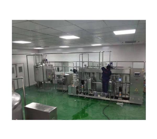 Instalação de processamento de leite UHT de 60 kW de aço inoxidável 304/316 para produção de alta capacidade