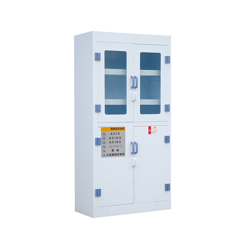 Anti Corrosive PP Storage Cabinet Double Acid Base Storage Cabinet
