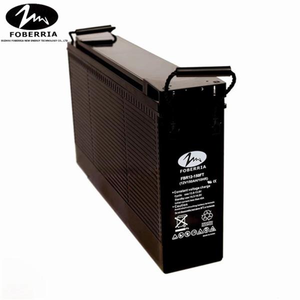 Solar 12V maintenance free battery Front Terminal Battery 150ah Deep Cycle Lead Acid For UPS