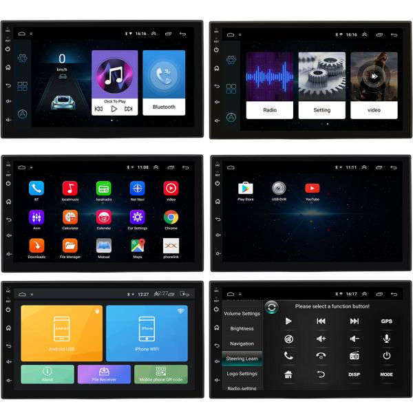 Best Price 7 inch  Hifi Car Stereo 1G Ram 16G Rom Android Car DVD Player