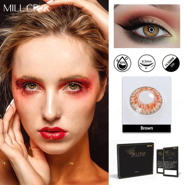 Toric Prescription Colored Contacts Halloween Opaque Tint Contact Lenses