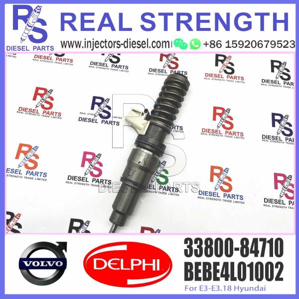 BEBE4L01002 BEBE4L01102 Injetor de combustível diesel para peças de motor HYUNDAI L 33800-84710 Kit de reparo do injetor de combustível