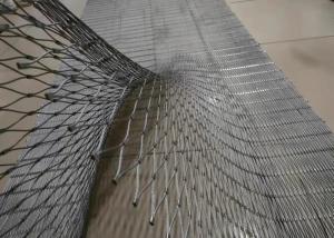 304 X Tend Stainless Steel Cable Mesh For Anti Falling 30x30 MM