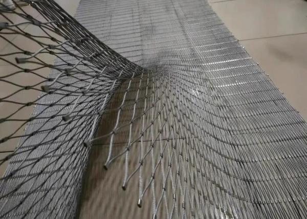 304 X Tend Stainless Steel Cable Mesh For Anti Falling 30x30 MM