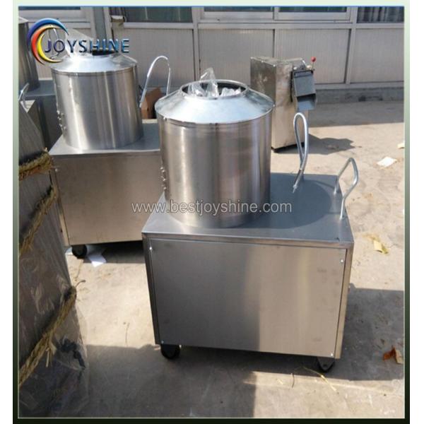 Stainless Steel Peeling And Cutting Machine For Industrial Fruit And Vegetable Processing