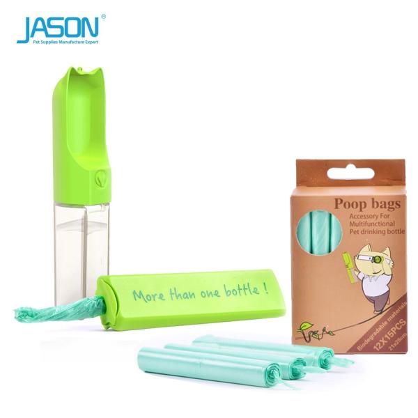 400 мл пластиковая складная бутылка для собак, кошек, путешественников, питьевой воды и кормления