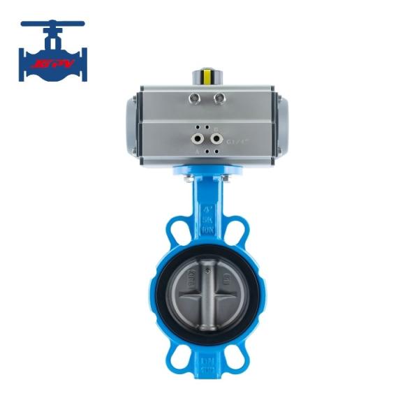 General Application Wafer Type Pneumatic Butterfly Valve With Direct Mounting Design