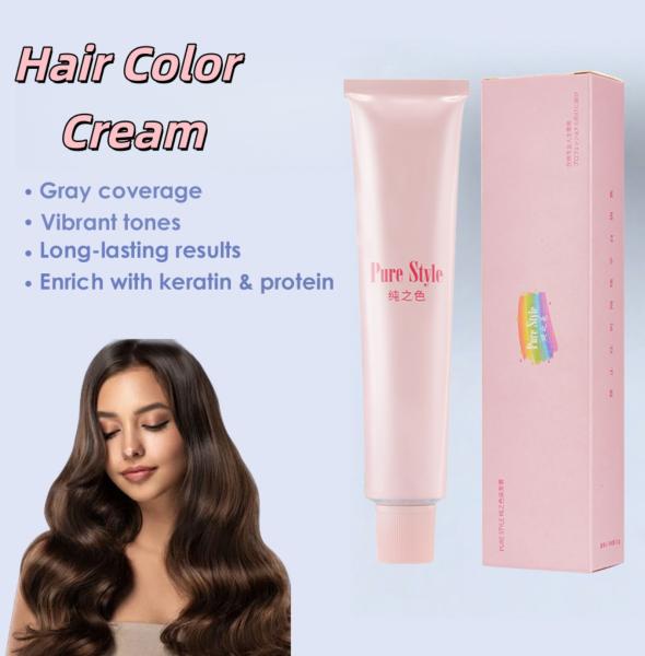 Purestyle Professional Salon Hair Bleaching Cream Dye 100ml Natural Permanent Mild Formula Customizable Private Label