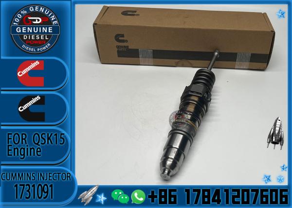 Common rail injector fuel injecto 4954648 579261 570016 1731091 for QSKX15 Excavator QSX15 ISX15 X15