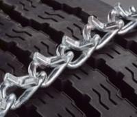 V Bar Dual Rubber Tire Chains , Tire Cable Chains For Truck Tires