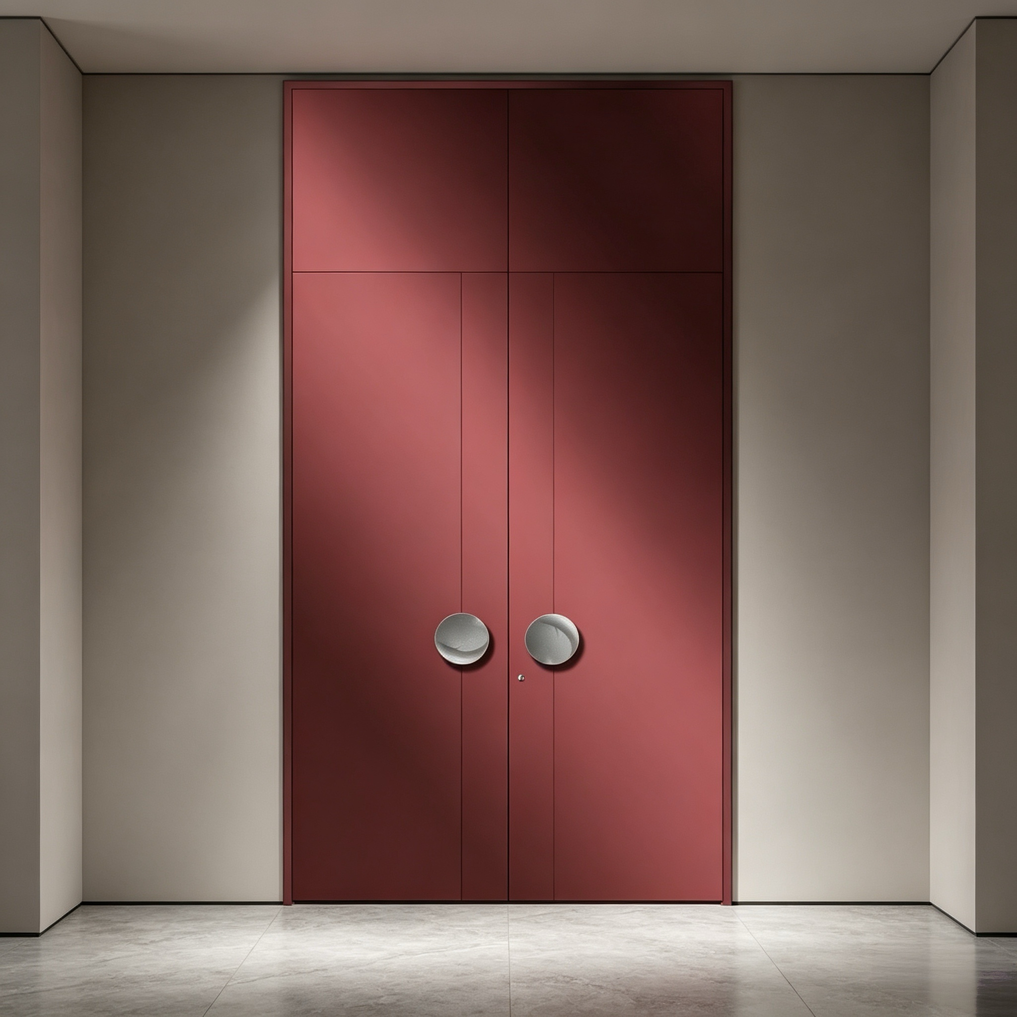 Modern T6-T5 Aviation-grade Aluminum Alloy Entrance Door with 304 Stainless