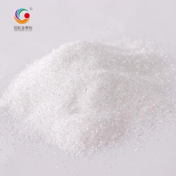1/8-1/128 Strip Bulk PET Glitter Powder for Craft/Decoration/Nail Art/Screen Printing Direct Mirror Silver